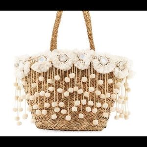 Florabella Kailua Straw Beach Tote